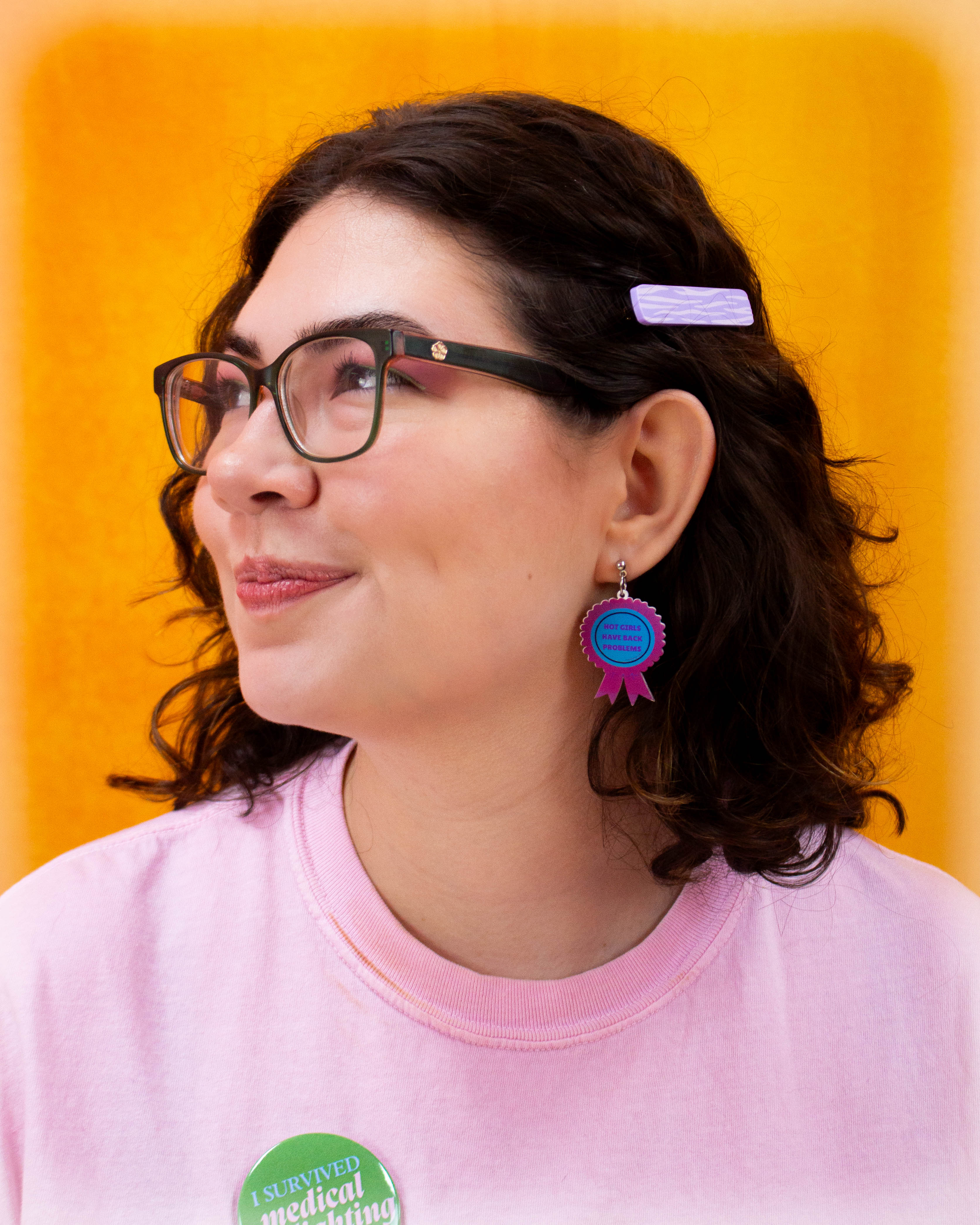 Zebra Stripe Barrettes