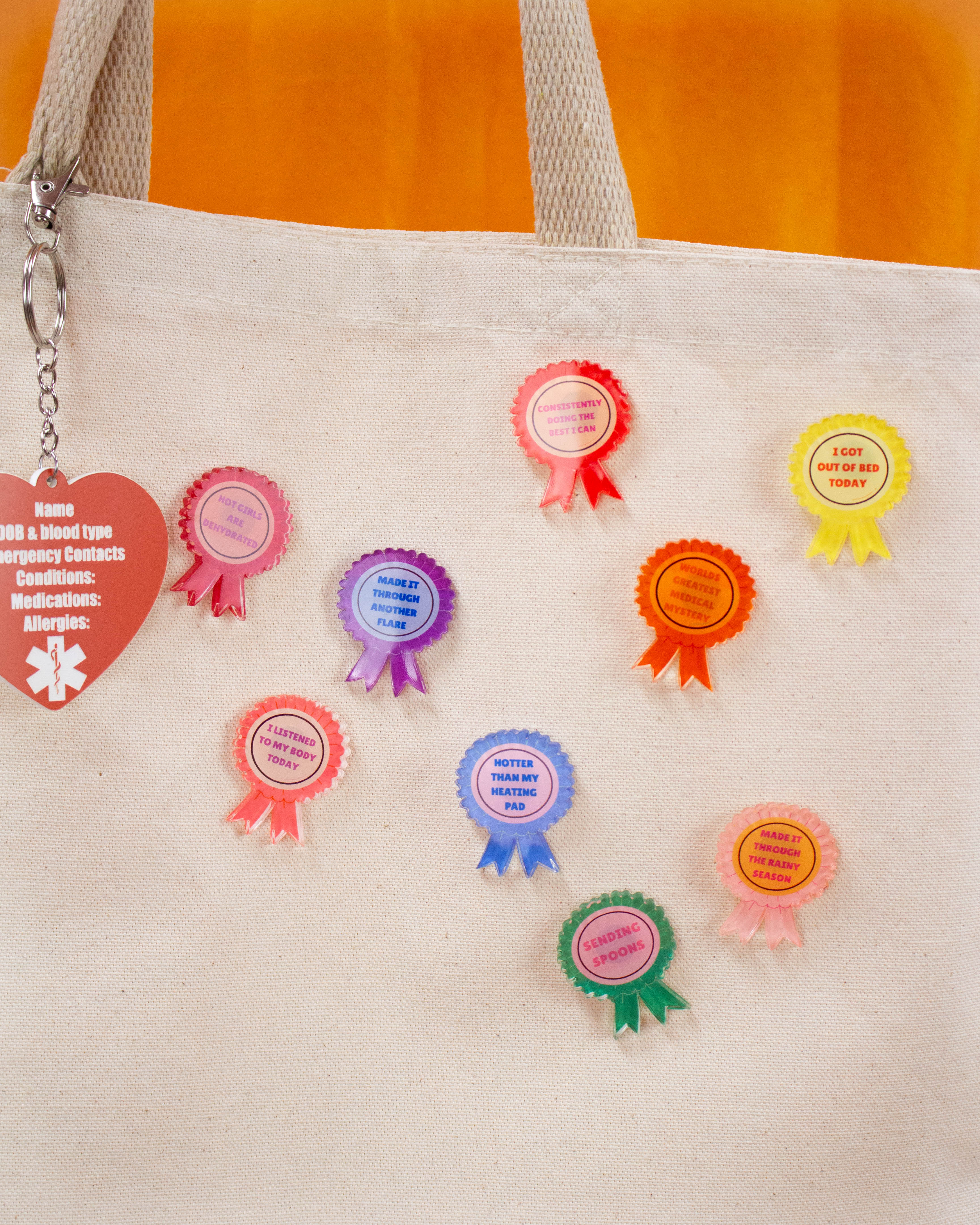 "I Listened to My Body Today" Pin