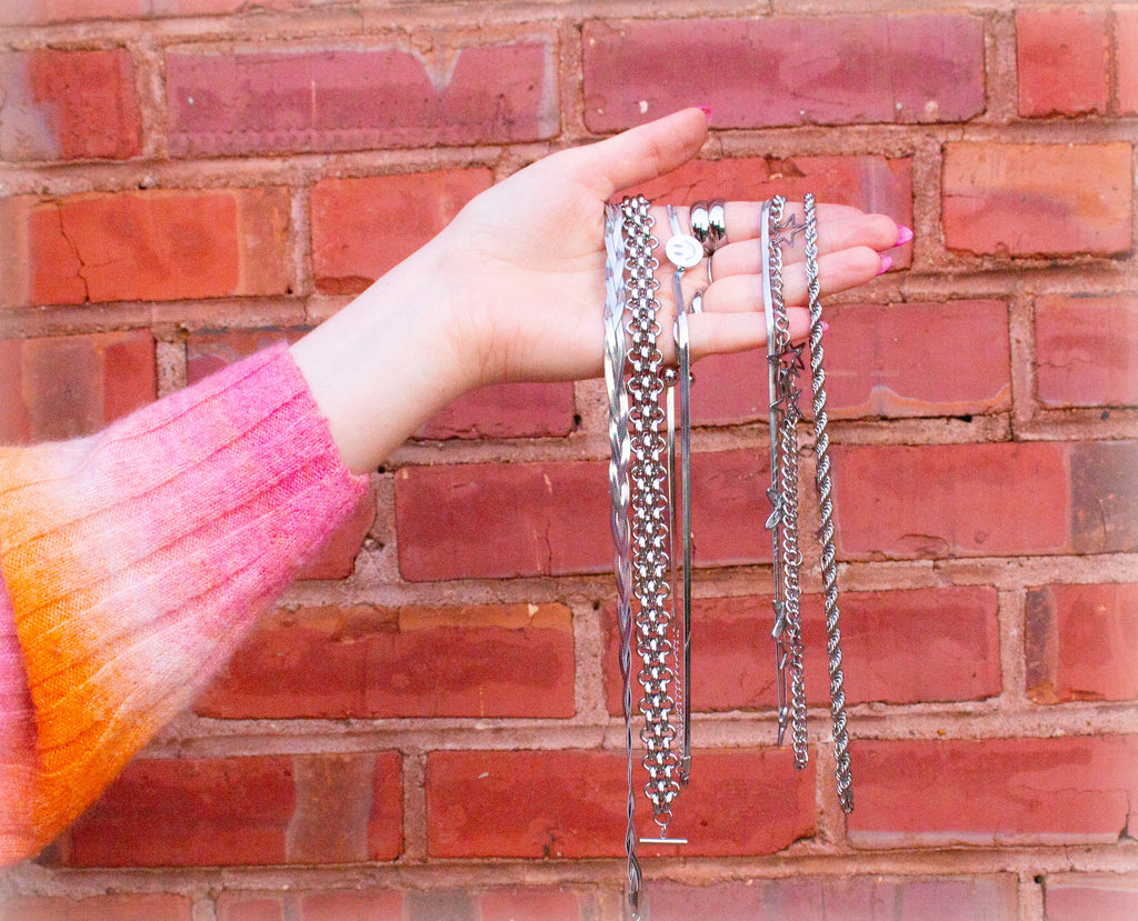 Shoot for The Stars-Titanium Necklace