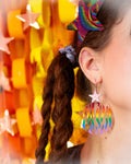 Zebra Print Pride Earrings