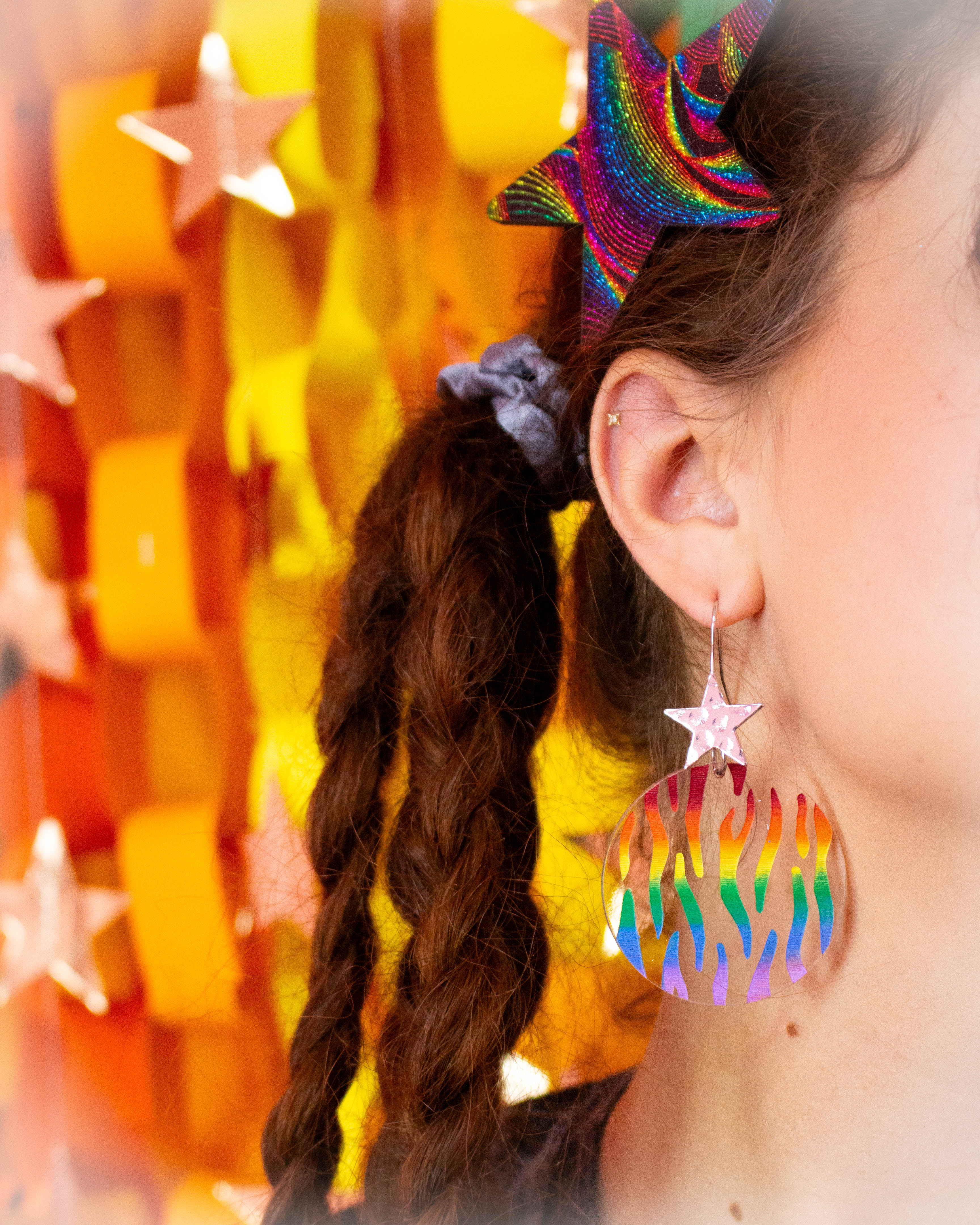 Colorful Statement Hair Barrette
