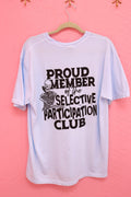 Selective Participation Pocket T-Shirt
