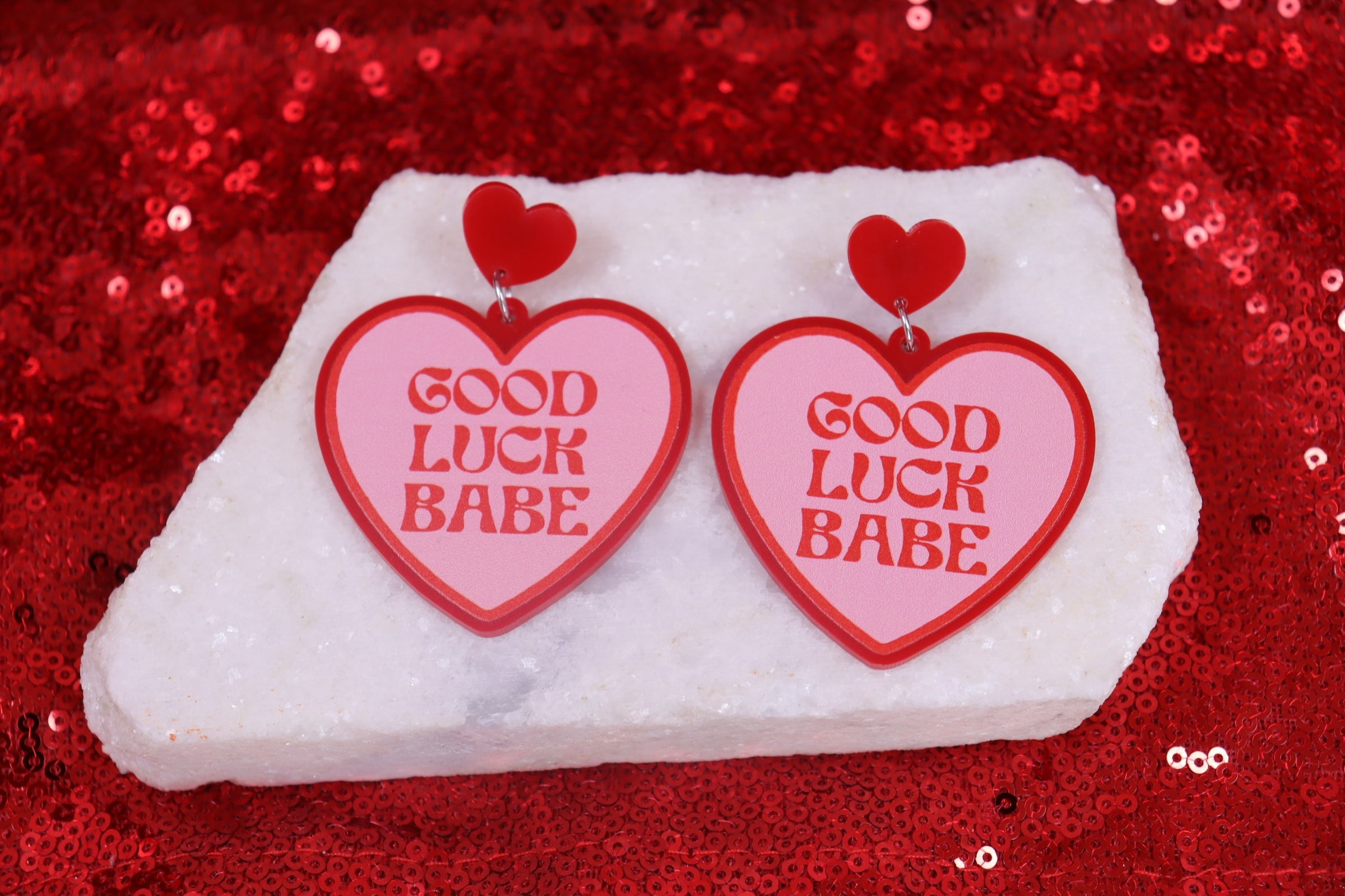 "Good Luck Babe" Chappell Roan Earrings