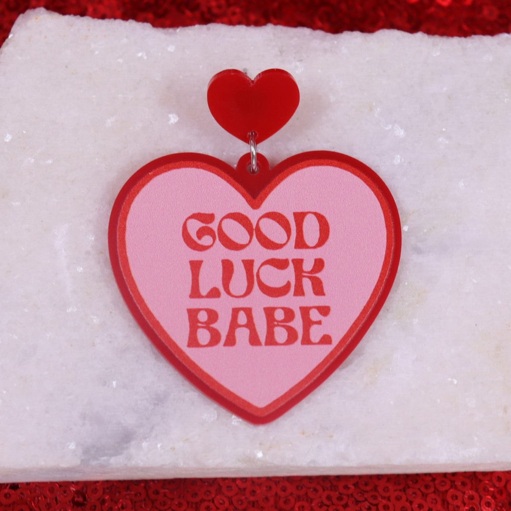 "Good Luck Babe" Chappell Roan Earrings