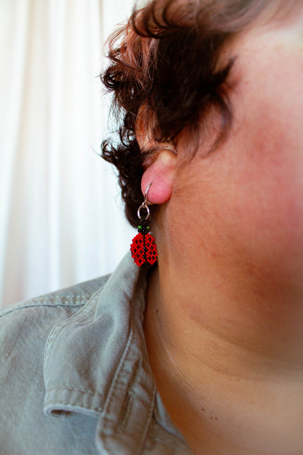 Beaded Lady Bug