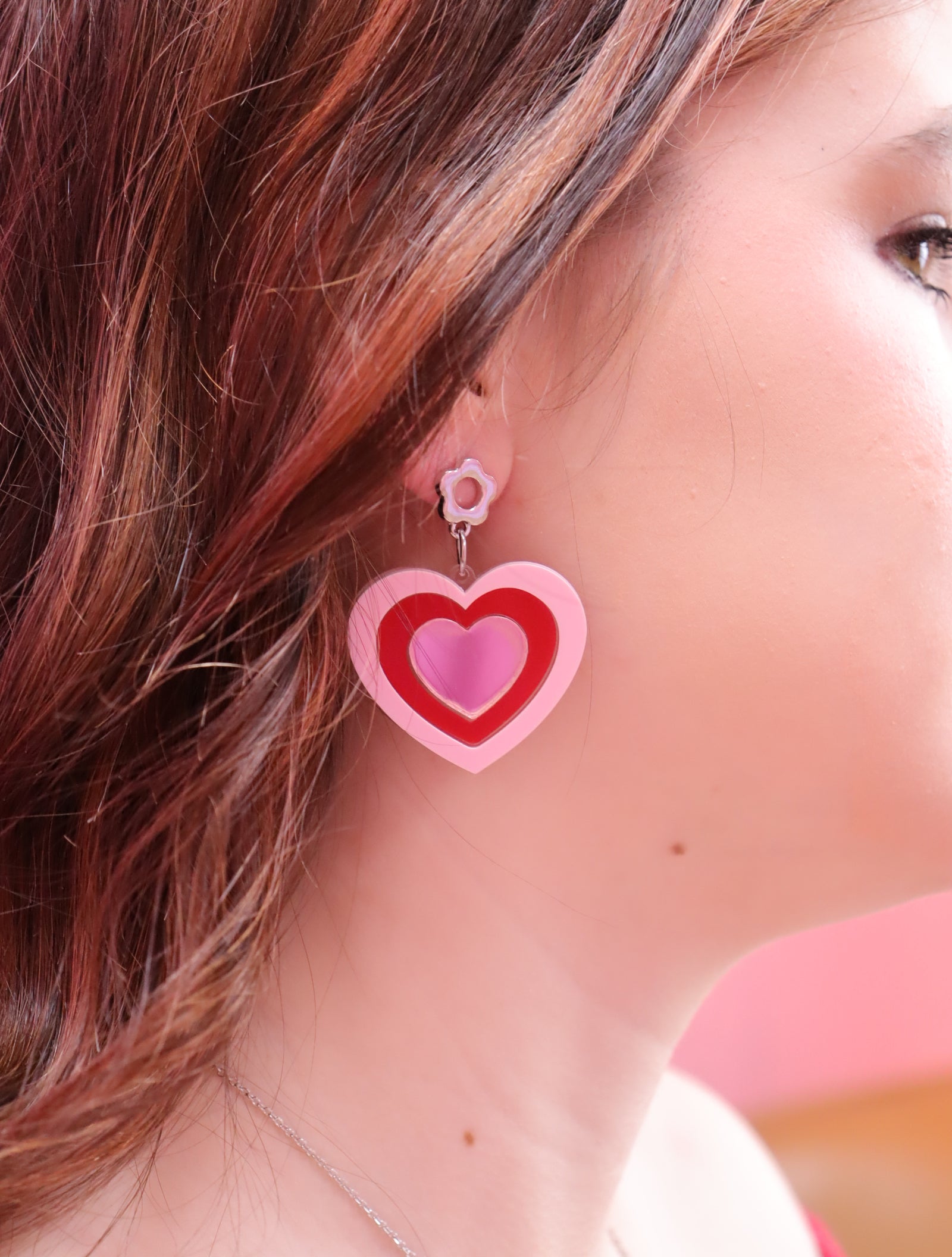Groovy Heart Earrings