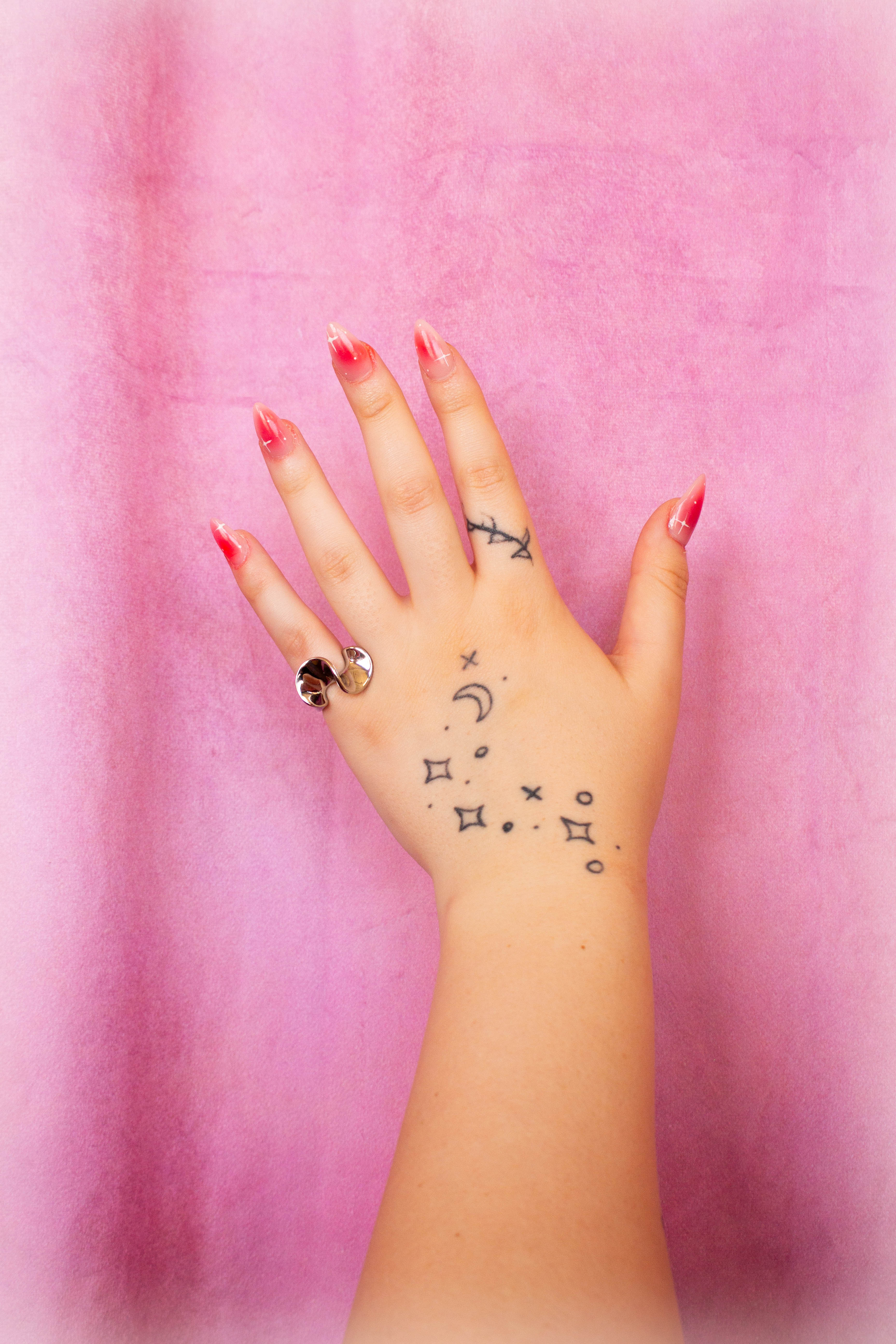Titanium Chunky Wavy Ring