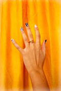 Nail Titanium Ring