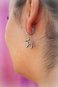 Titanium Balloon Animal Charm Earrings