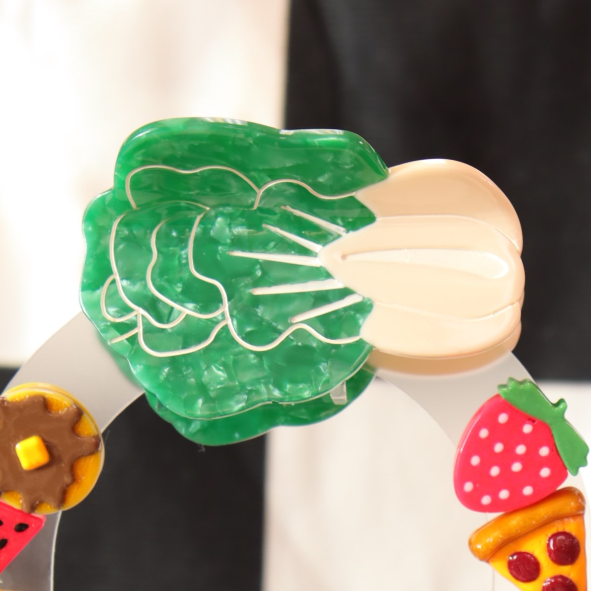 Bok Choy Hair Claw