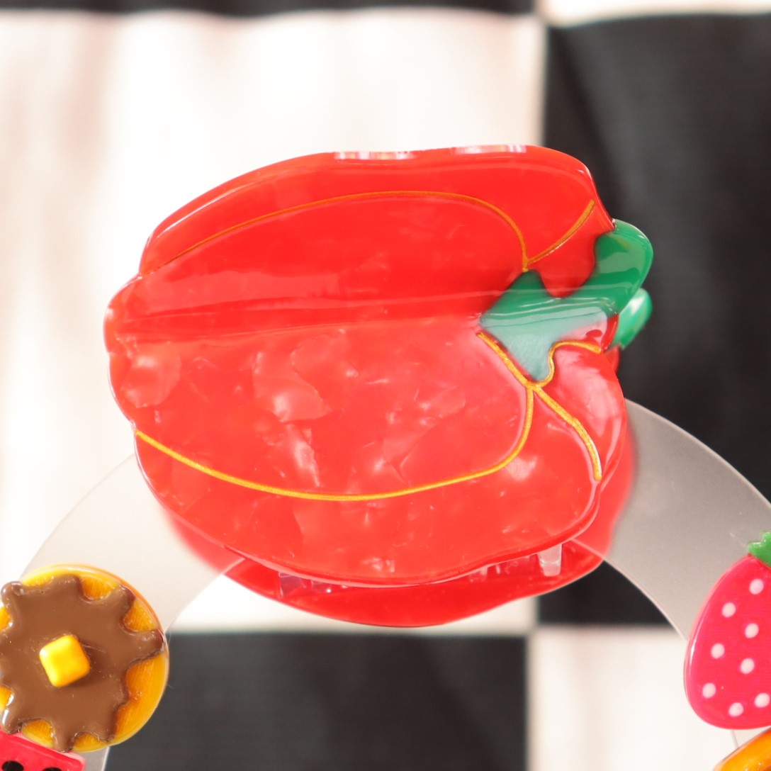 Red Bell Pepper Hair Claw