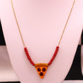 Single Beaded Food Necklaces