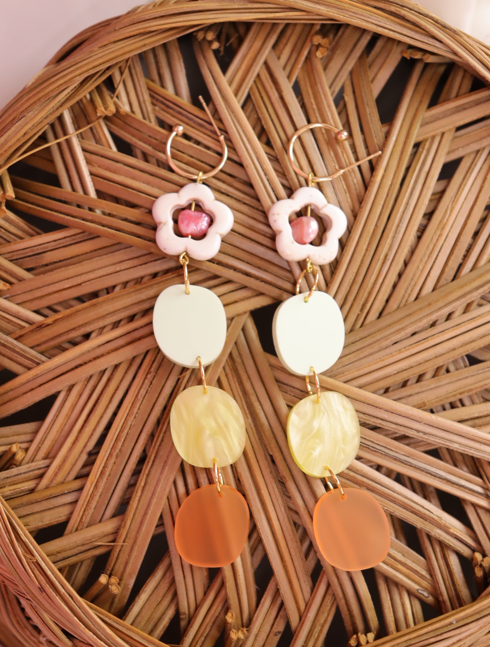 Tropical Tiers Earrings