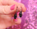 Small Skull Charm Earrings