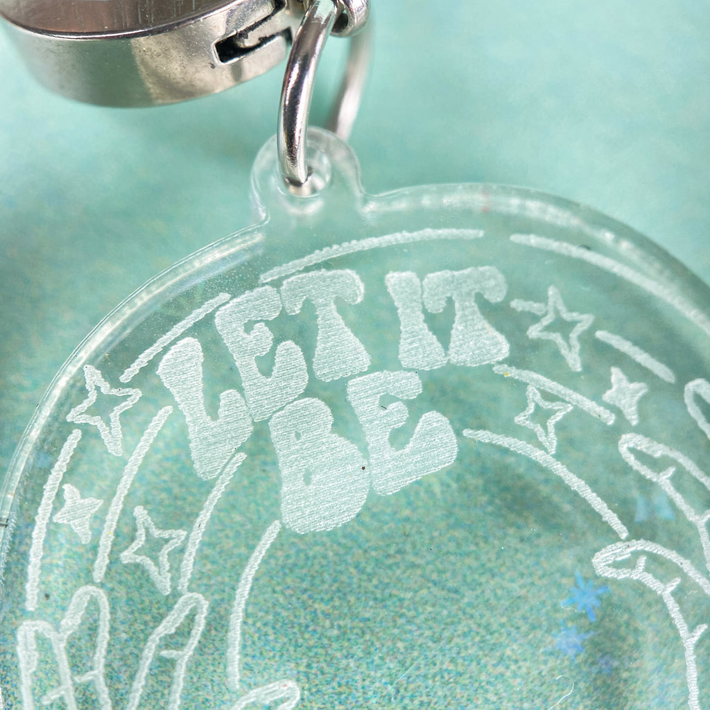 'Let it Be' Iridescent Earrings