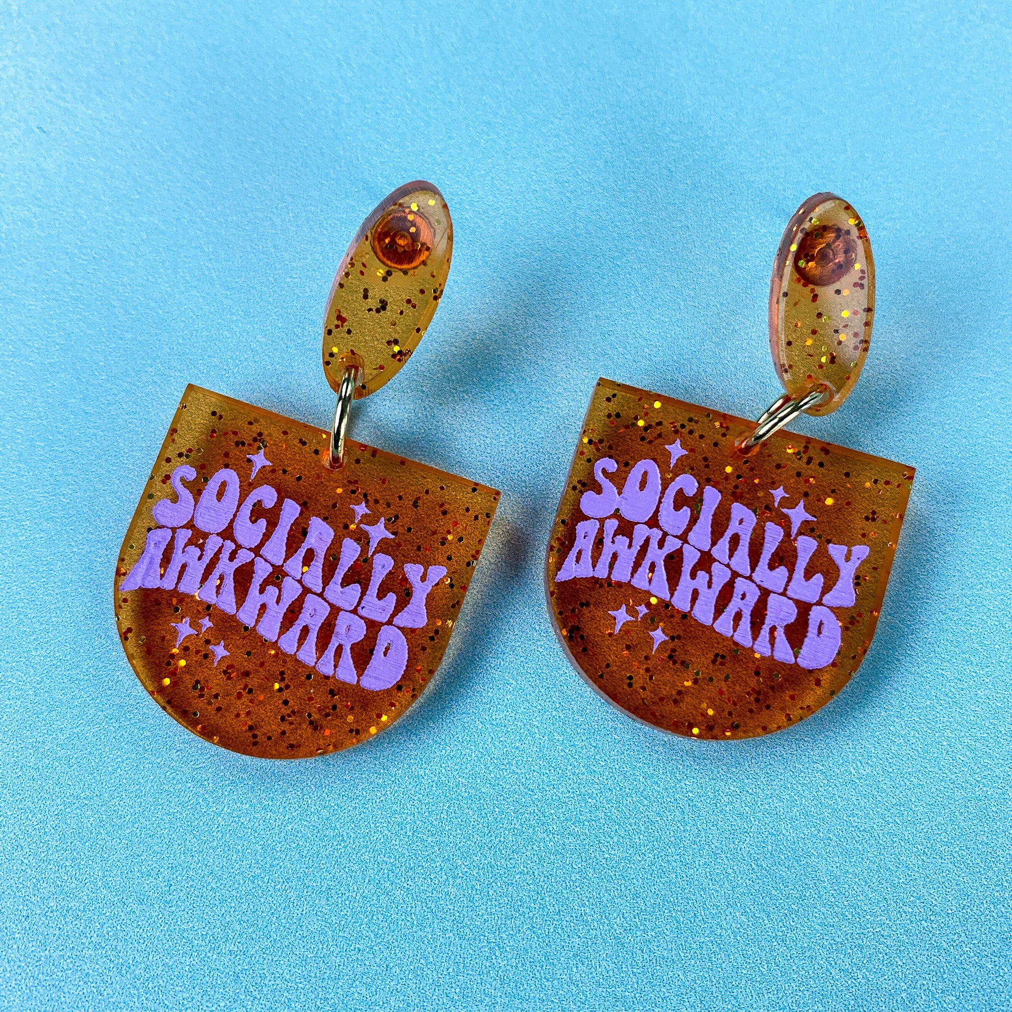 Socially Awkward Earrings