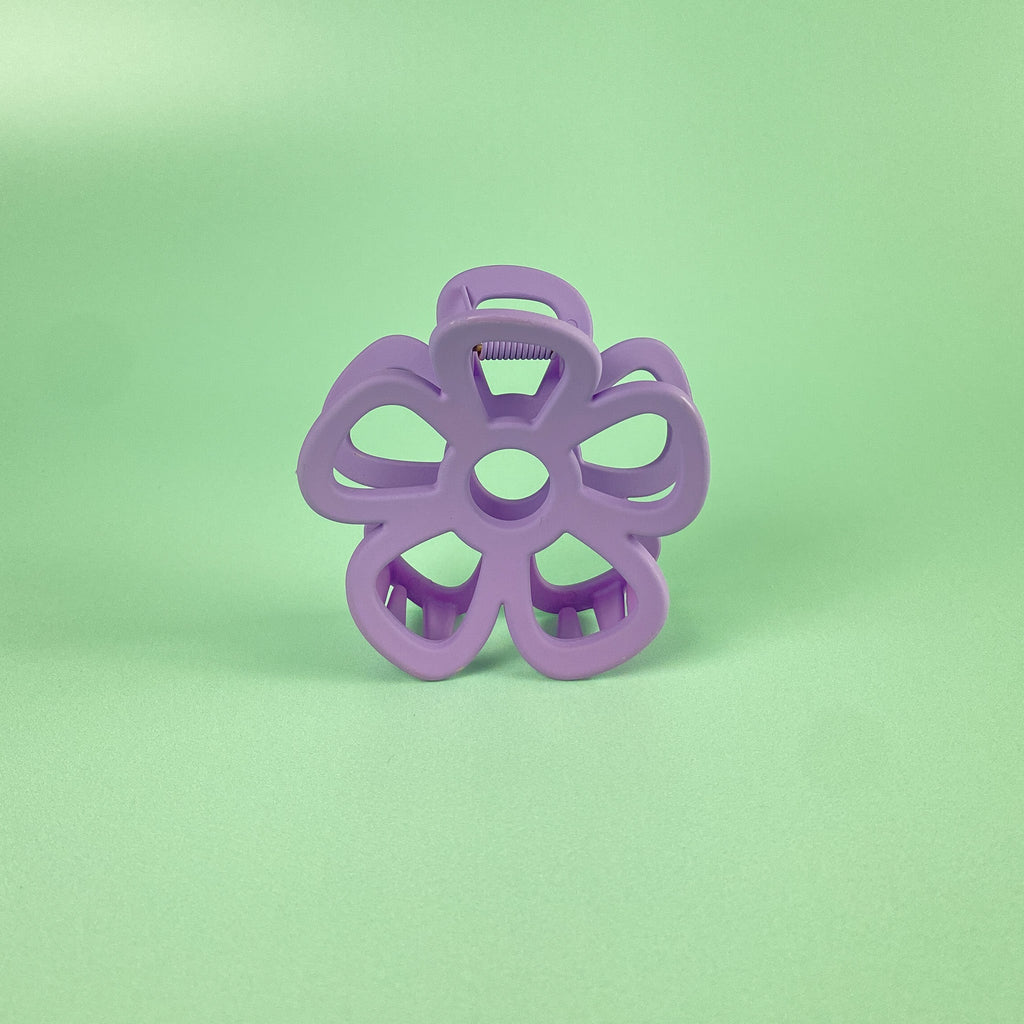 Floral Cut-Out Hair Claw