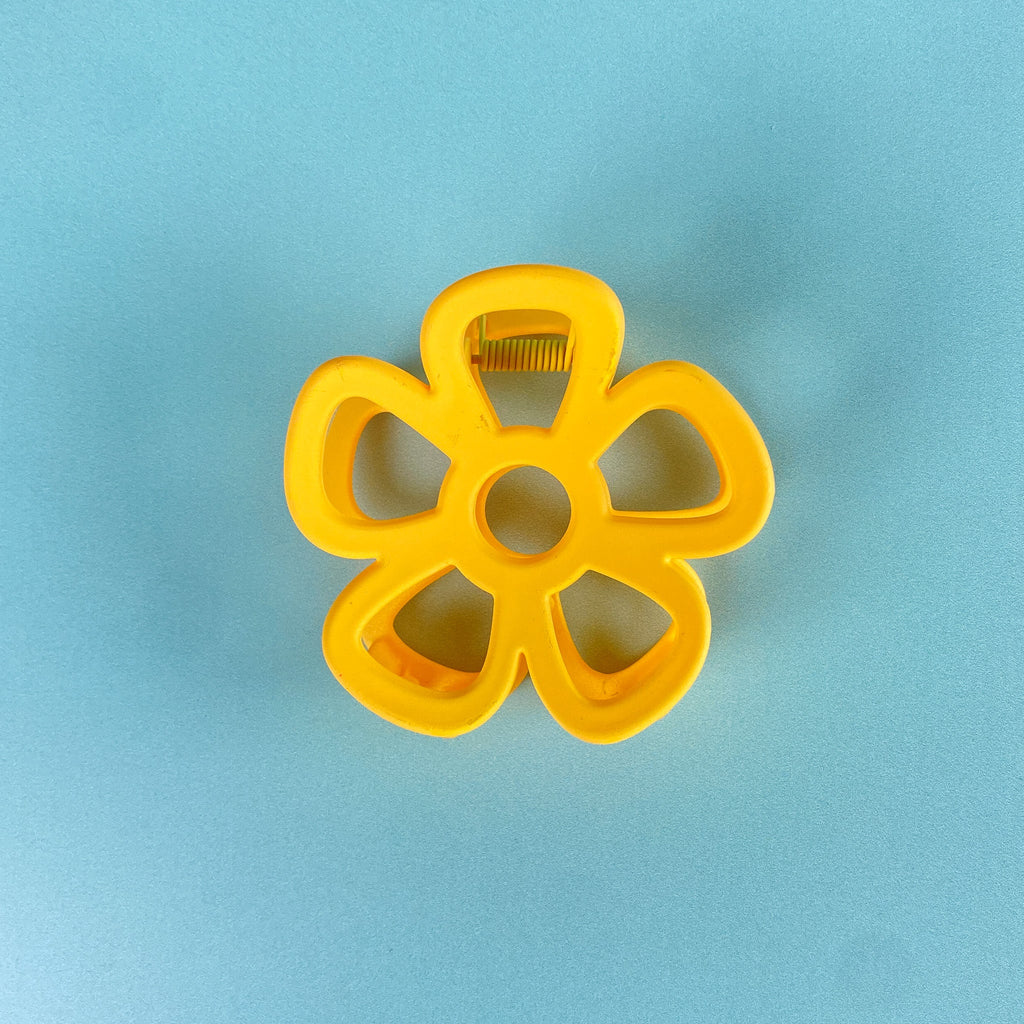 Floral Cut-Out Hair Claw
