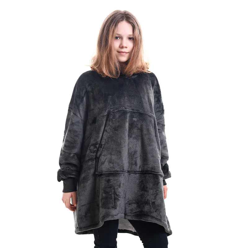 Hooded Pullover Sweater Women's Fall Winter Cold Protection