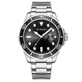 Men's large dial calendar watch