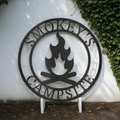 Campfire Personalized Gifts - Custom Metal Sign