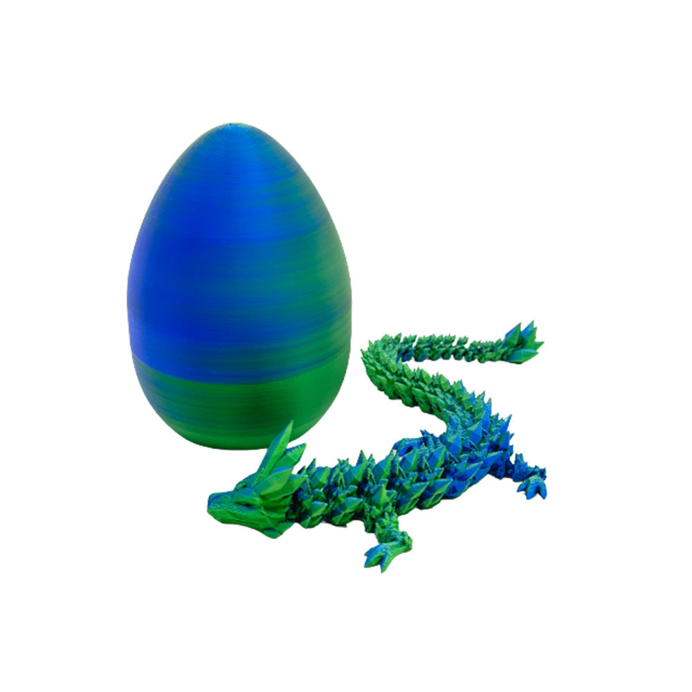 3D Printing Dragon Egg Colorful Egg Crystal Joint Toy