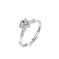 Female Fashion 1 Karat S925 Silver Ring Female
