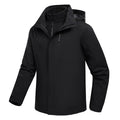 Three-in-one Waterproof Fleece-lined Thick Jacket