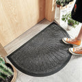 Retro Semicircle Anti-slip Floor Mat