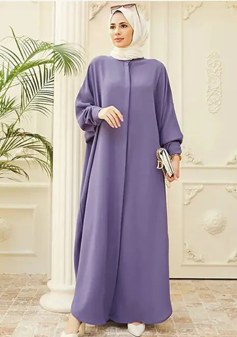 Abaya Long Sleeve Dress for Women