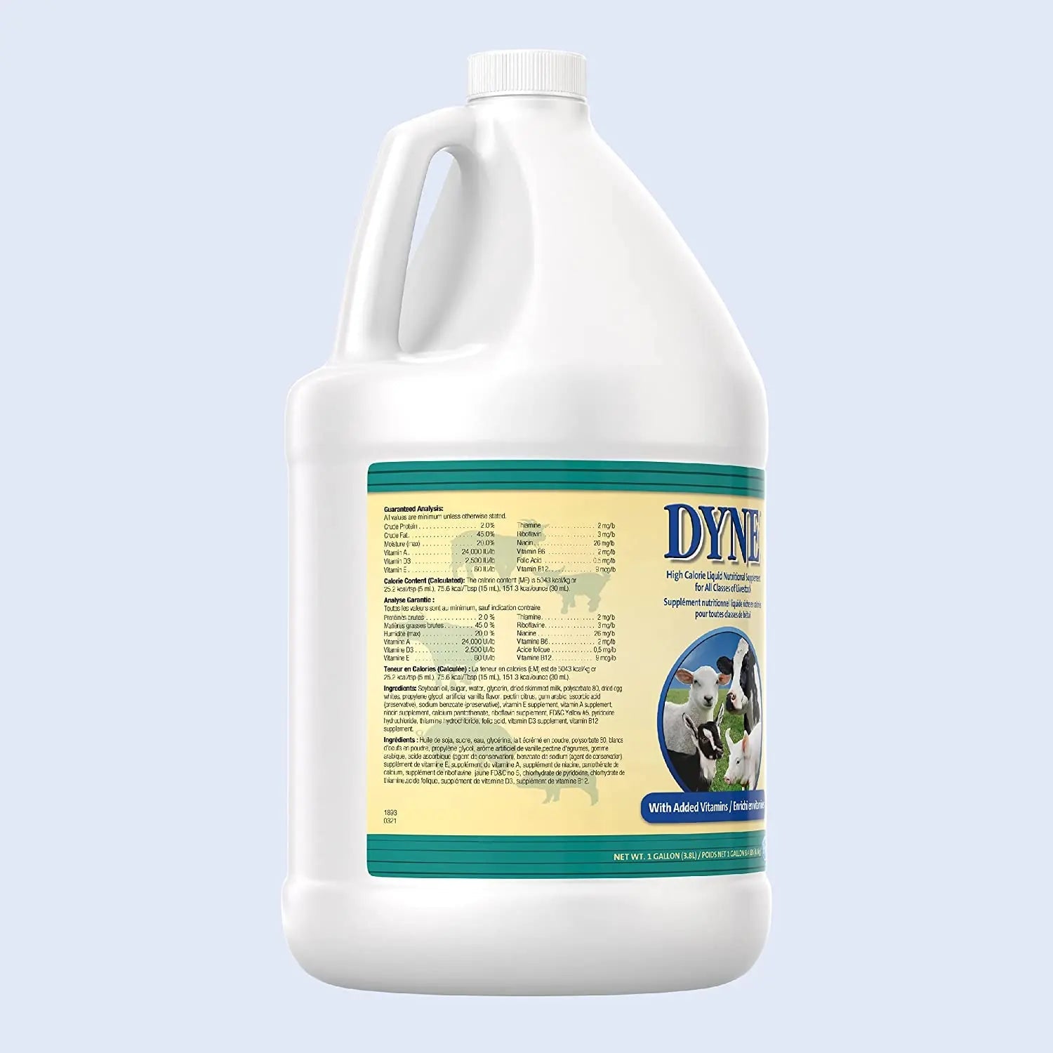 Pet-Ag Dyne High Nutritional Supplement for Livestock Gallon