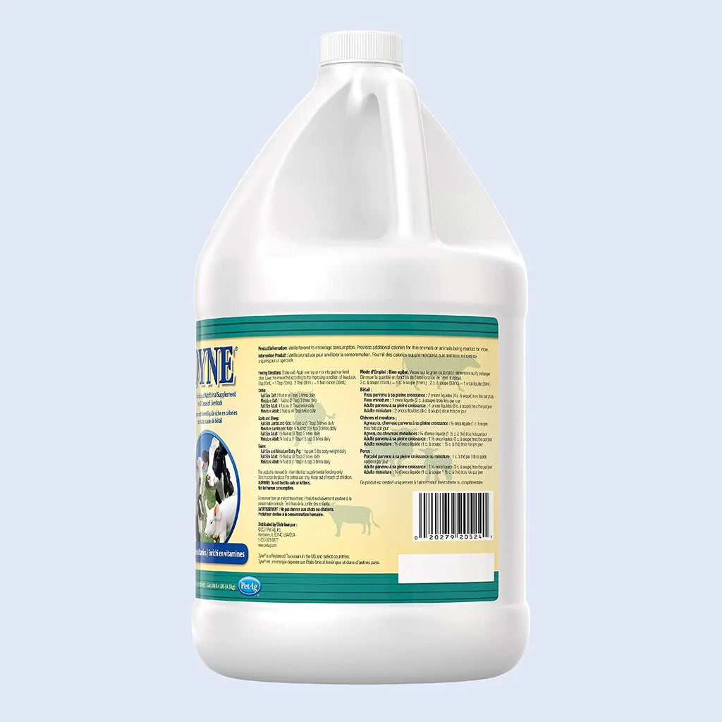 Pet-Ag Dyne High Nutritional Supplement for Livestock Gallon