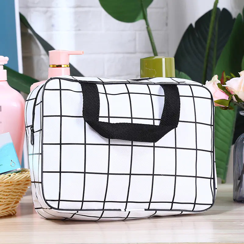 Travel Cosmetic Bag for Daily Essentials and Toiletries