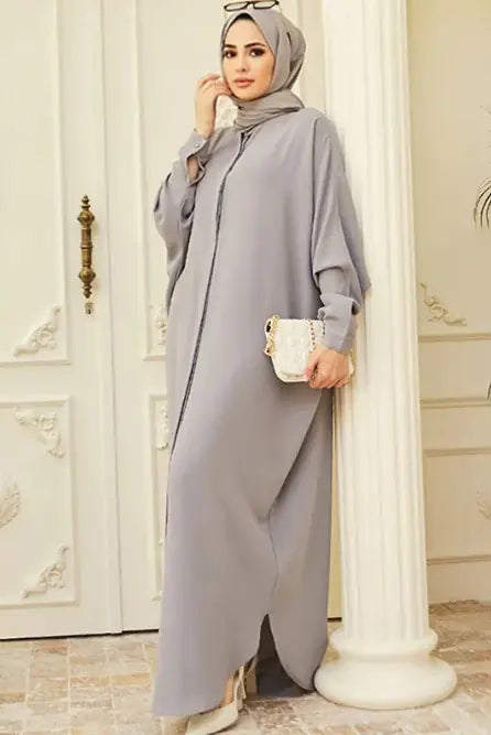 Abaya Long Sleeve Dress for Women