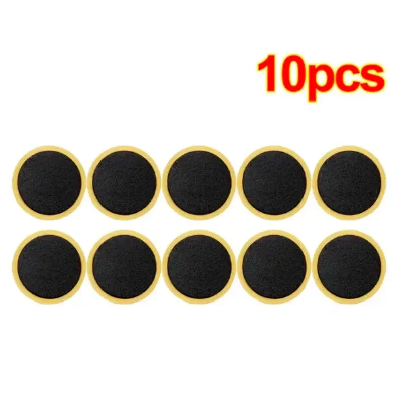 Glue-free Bicycle Tire Patches Kit Quick Repair Adhesive Quick Drying Tyre Protection Patch for Bike Repair Accessories