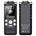 Professional Voice Activated Digital Audio Voice Recorder 8GB 16GB 32G Noise Cancelling Recording PCM Support OTG WAV MP3 Player