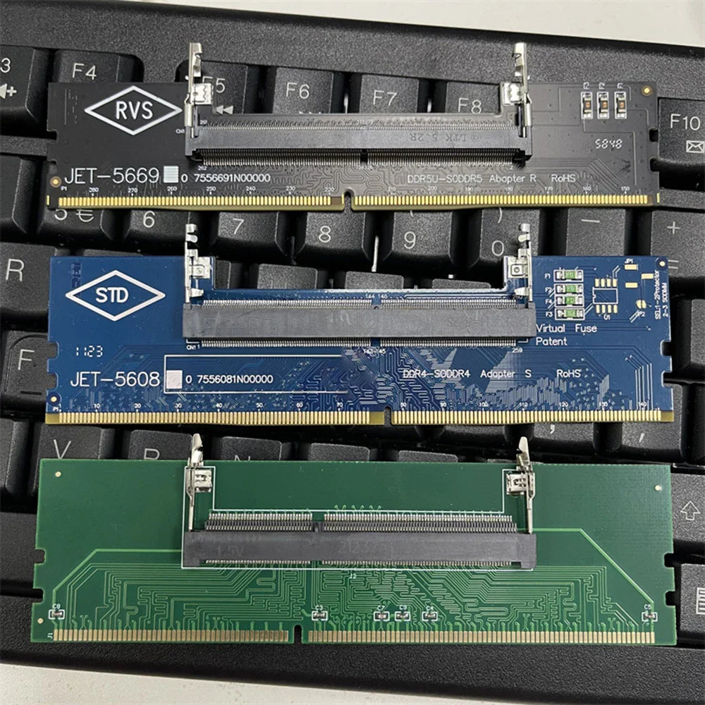 DDR3 DDR4 DDR5 Memory Test Adapter Card Laptop Computer RAM to Desktop Motherboard Converter  Stable Memory Test Transfer Card