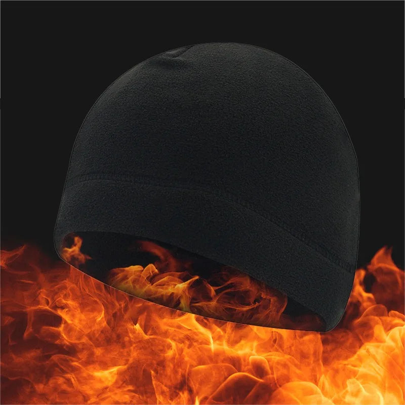 Outdoor Fleece Sports Hat Fishing Cycling Hunting Military Tactical Men Women Warm Windproof Winter Camping Hiking Caps
