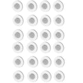 3-24pcs Magnetic Remote Control Holder Air Conditioning Remote Control Wall Storage Magnetic Hook Non Perforated Magnetic Buckle