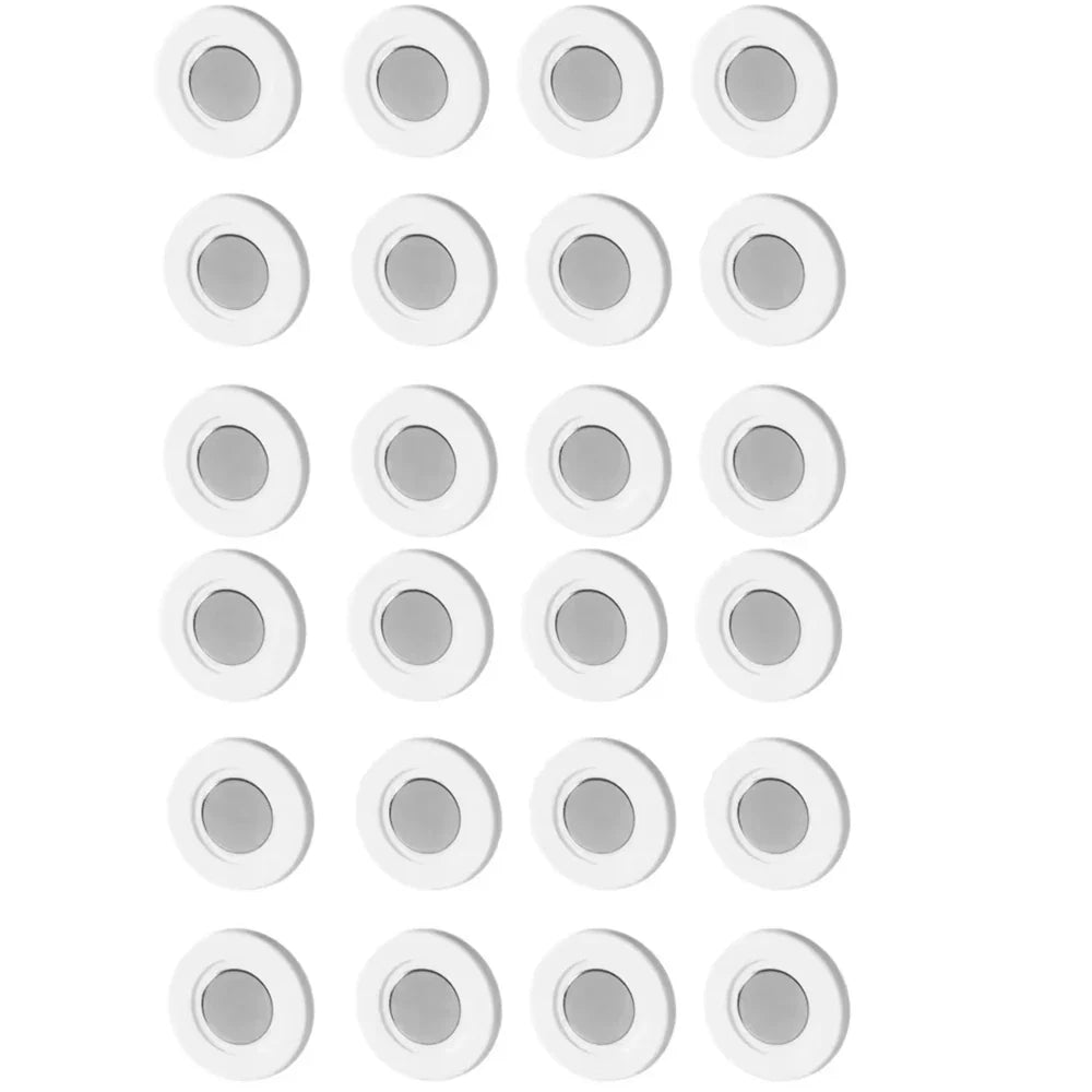 3-24pcs Magnetic Remote Control Holder Air Conditioning Remote Control Wall Storage Magnetic Hook Non Perforated Magnetic Buckle