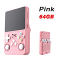 R36S new retro game console 3.5-inch Linux open-source system portable handheld game console with 128GB large memory