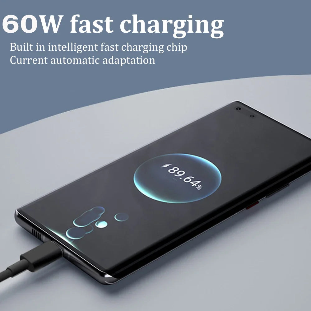 Multi USB Type C to C 60W Charging Adapter Cable Kit USB C to Lighting Conversion Set USB A & Type C to Micro/Type C/Lighting
