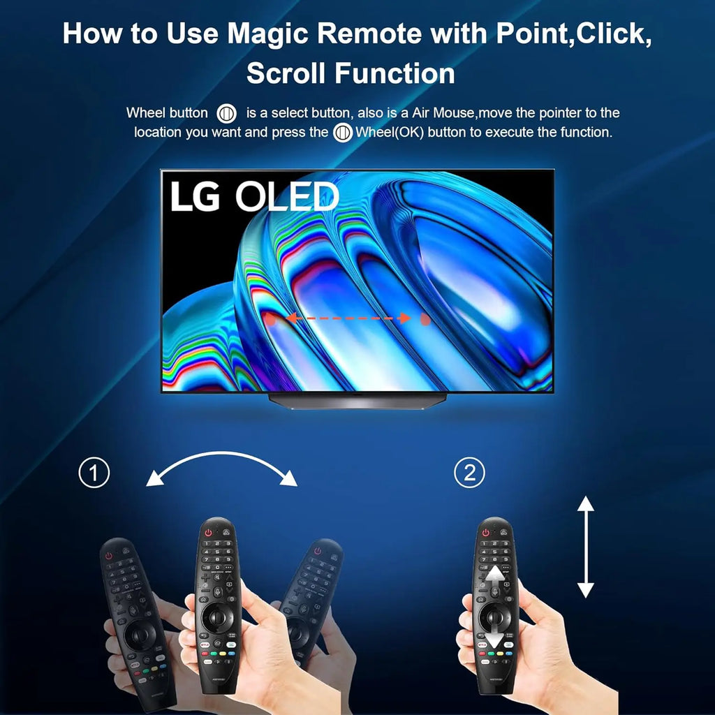 New AN MR20GA AKB75855501 voice pointer remote for smart TV compatible with many models easy operation control tool