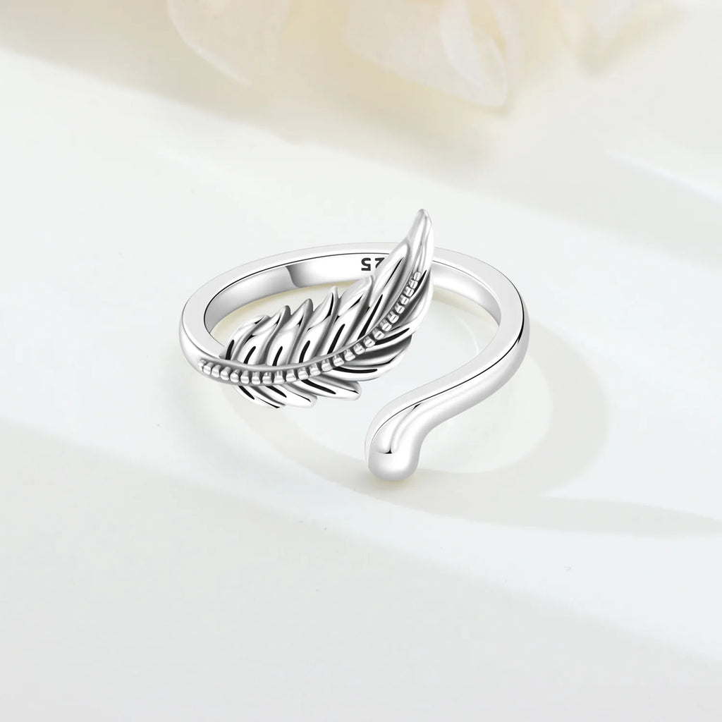 Original 925 Sterling Silver Open Ring Exquisite Panda Dolphin Adjustable Ring Original Daily Fine Jewelry Women Birthday Gifts