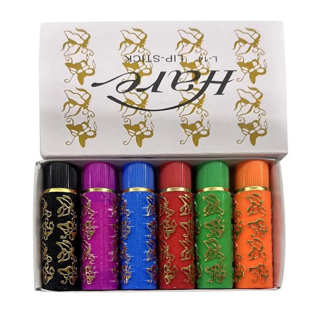 Sexy Matte Velvet Lipstick Set Waterproof Makeup Fashion Style Color Lasting Lip Tube Cosmetics Non-greasy Moisturizing Gifts