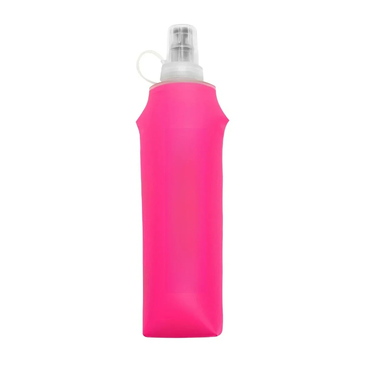 150ml/250ml/500ml Collapsible Silicone Water Bottle with Bite Valve, Outdoor Portable for Running Camping Hiking Travel