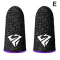 2pcs Fingertip Sleeve Esports Gloves For PUBG Gamer Sweatproof Anti-slip Touch Screen Hand Grip Finger Cot Gaming Finger Cover
