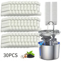 15/30pcs Cat Water Fountain Filter- Suit for Cat Dog Pet Water Fountain Cat Fountain Filter Replacement For TY09/TY10(2.2L/3.2L)