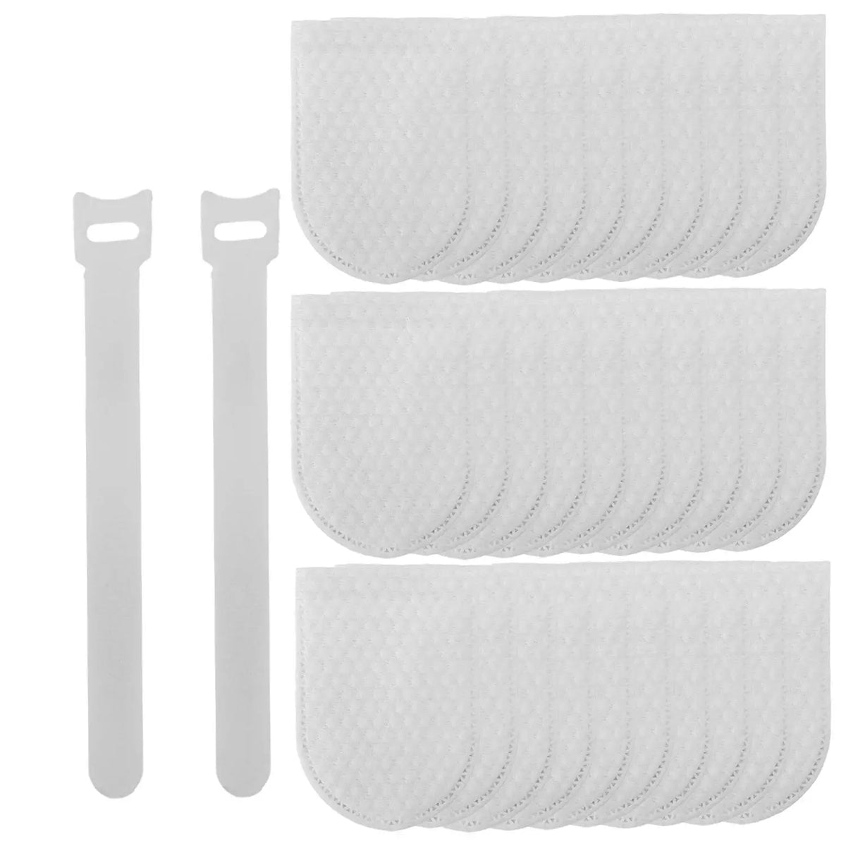 300/30PCS Faucet Filter Cotton Tap Water Filter Bag Faucet Anti Splash Tap Purifier Bag Kitchen Thickened Washable Sediment Bag