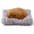 Kawaii Dog Ornaments Cute Lying on Mat Dogs Figurines Home Decor Modern Office Living Room Desk Decoration Crafts Accessories